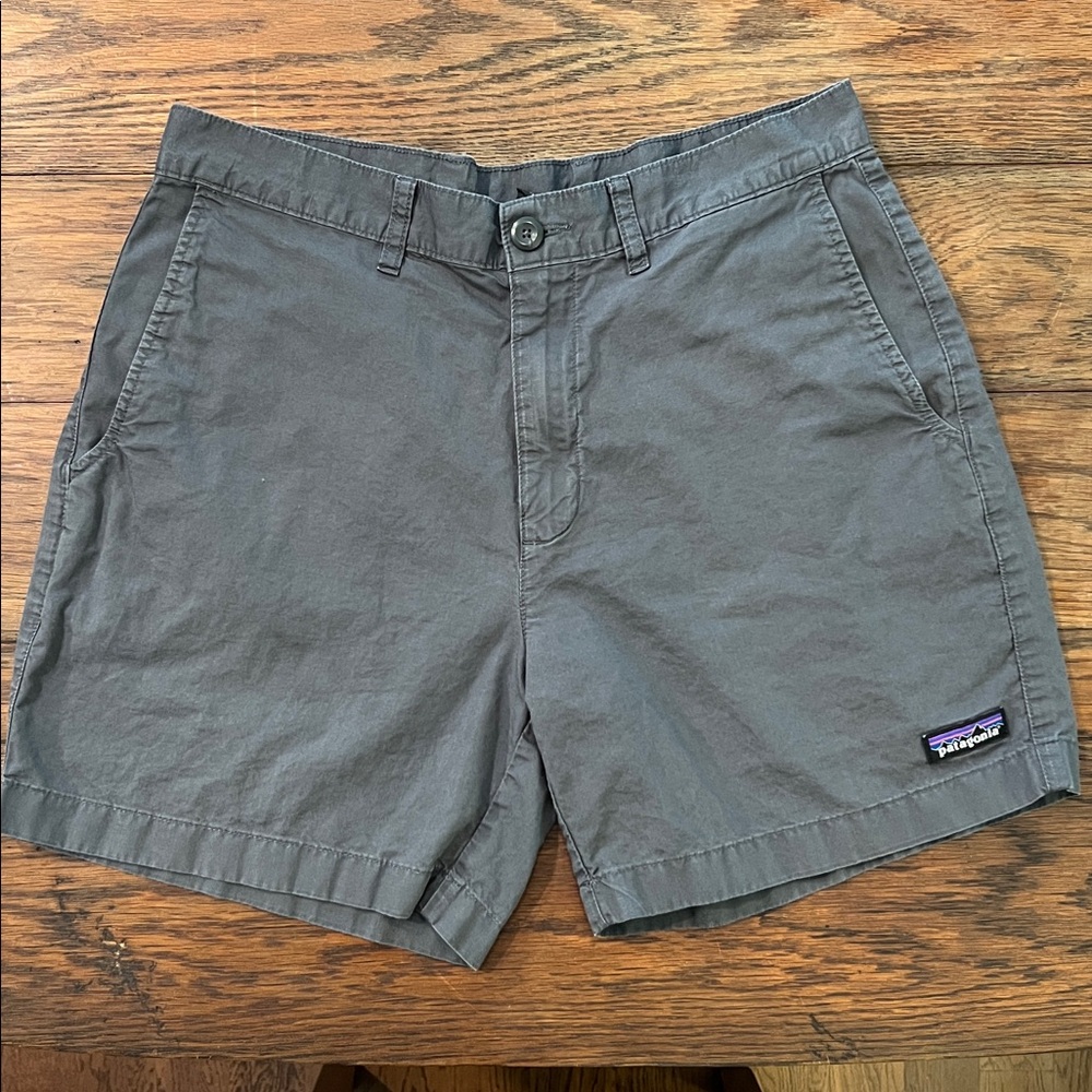 Patagonia Men's Lightweight All-Wear Hemp Shorts 6" Inseam Size  32 Forge Grey